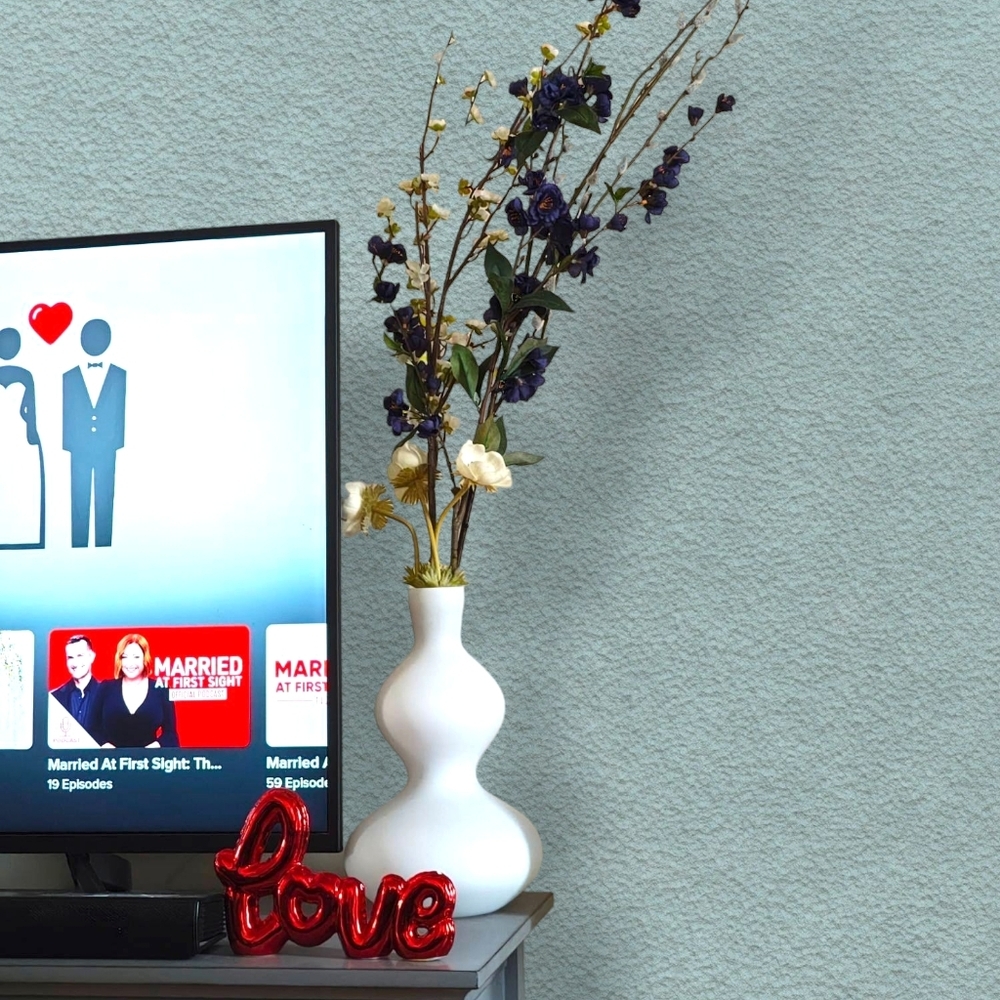 New Matte White Vase Tall White Bubble Vase Matte White Vase